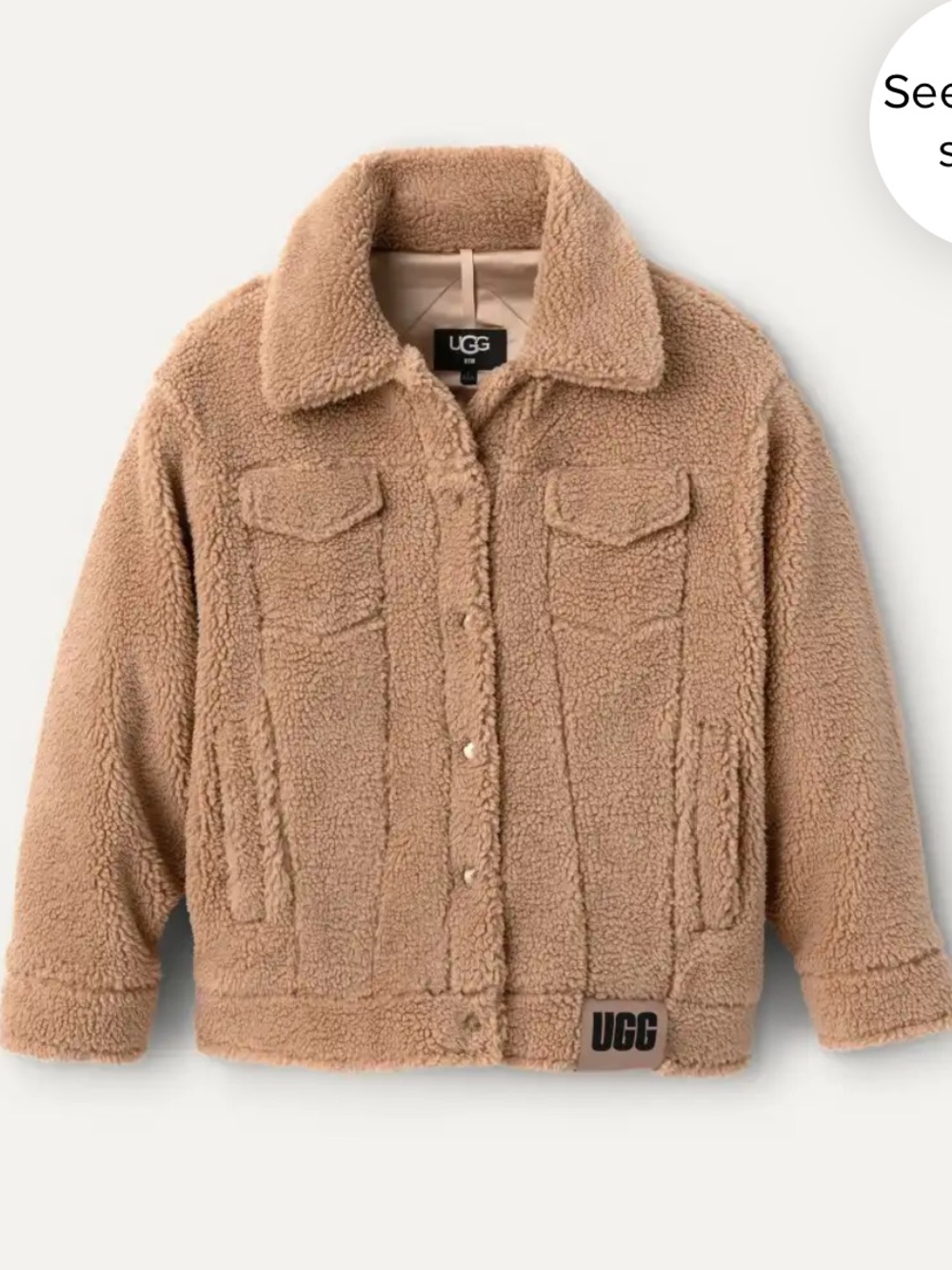 UGG Frankie Sherpa Trucker Jacket